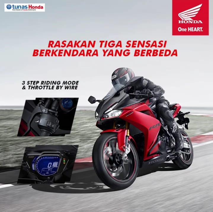 Rasakan Tiga Sensasi Berkendara Yang Berbeda Menggunakan CBR250RR